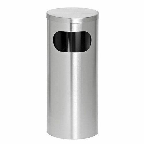 Solid Ashtray and Litter Bin Closed Lid