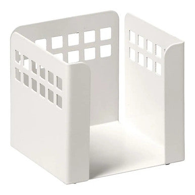 Square Punch Steel Paper Cube Holder