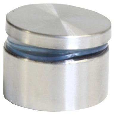 Stand off 25 x 25 mm (Single Unit) DM2525, Metallic Stand off with a Smooth Round Top and Threaded Base for Mounting.