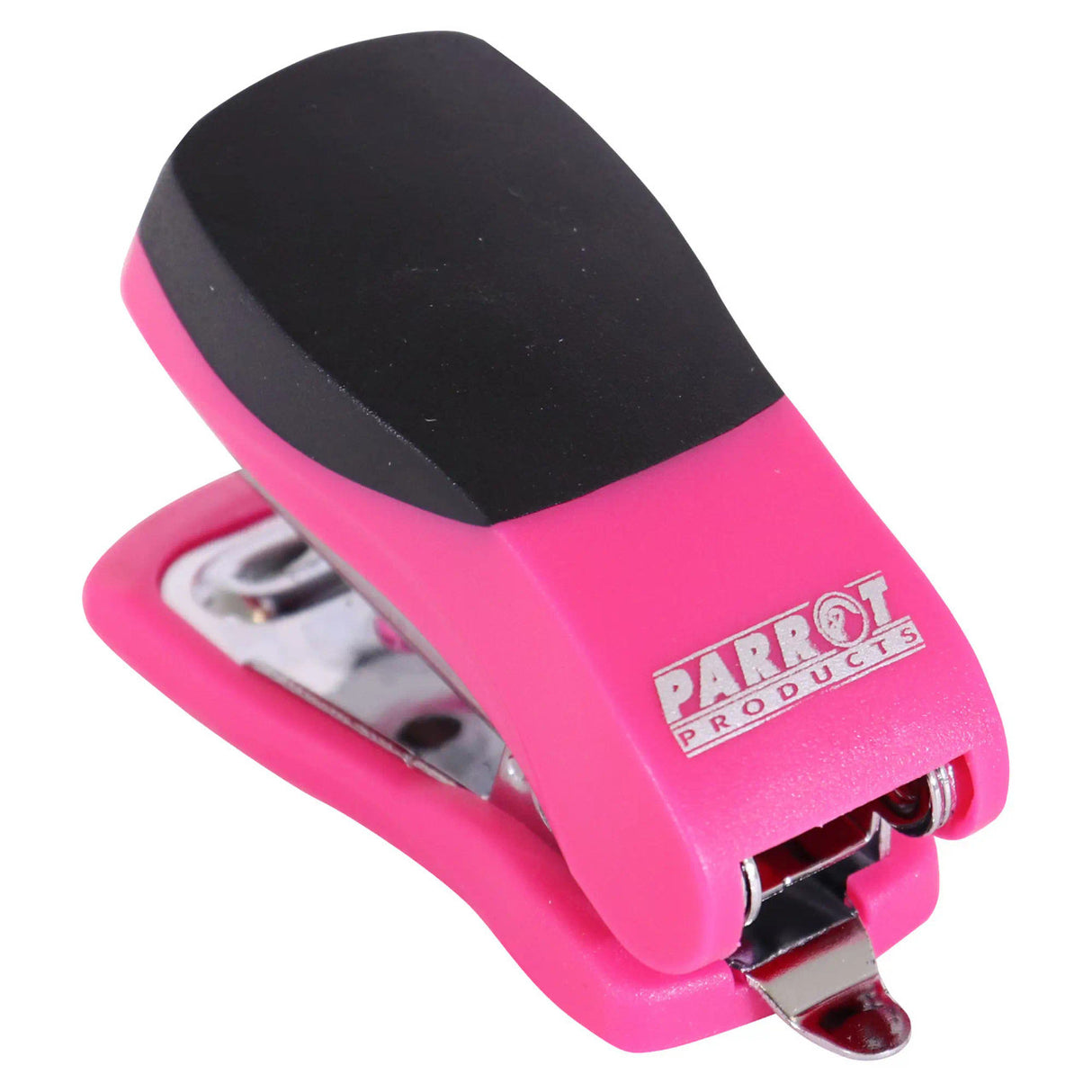STAPLER PLASTIC MINI PINK + STAPLES (1000x26/6)