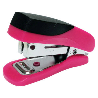 Stapler Plastic Mini Pink + Staples (1000 x 26 / 6)