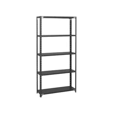 Steel Shelving Unit - Powder Coated - Size: 910L x 450D x 1900mm High - Additional View 2