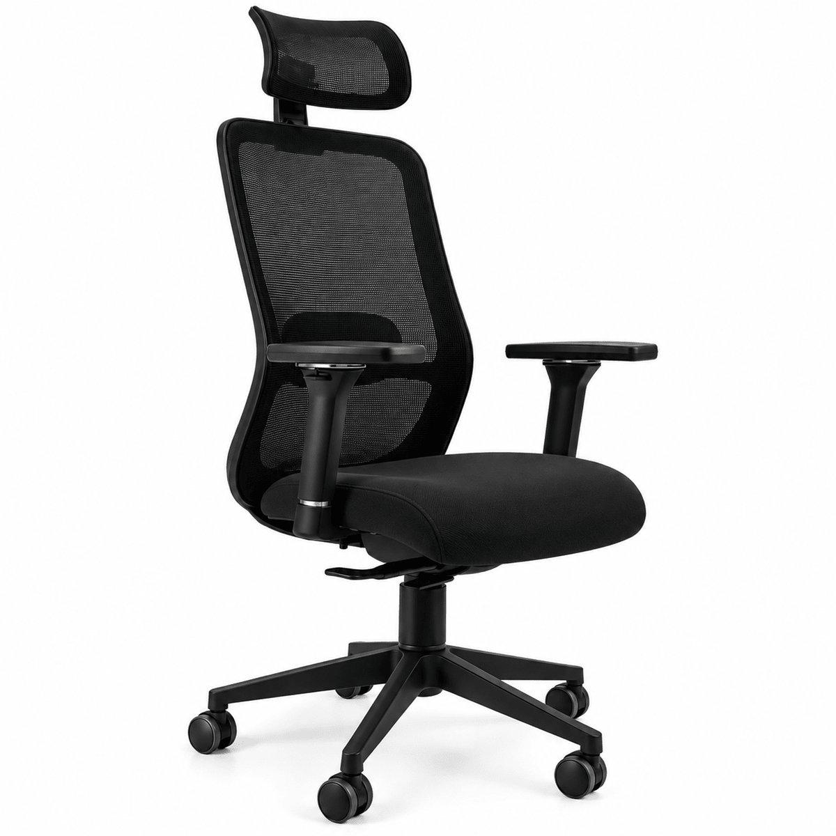 Tide Black on Black Mesh High-Back Office Chair