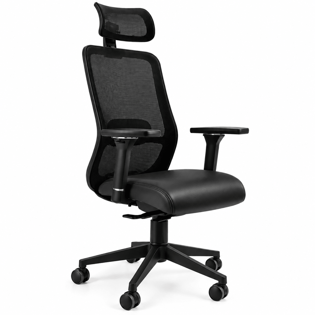 Tide Black on Black Mesh High-Back Office Chair