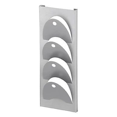 Wall Mounted D - Line Small Magazine Brochure Holder