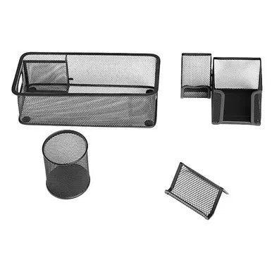Wire Mesh Stationery Desk Set - Additional View 3