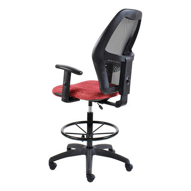 Xenon Mesh Draughtsman Chair - Additional View 3