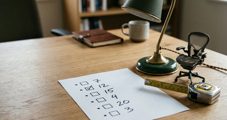 Office Furniture Checklist for a 5, 10 or 20 Person Team