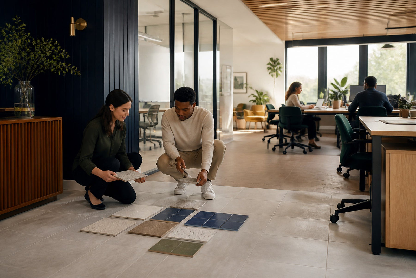 How to Choose the Perfect Tiles for Your Office Renovation – Office Stock workplace guide