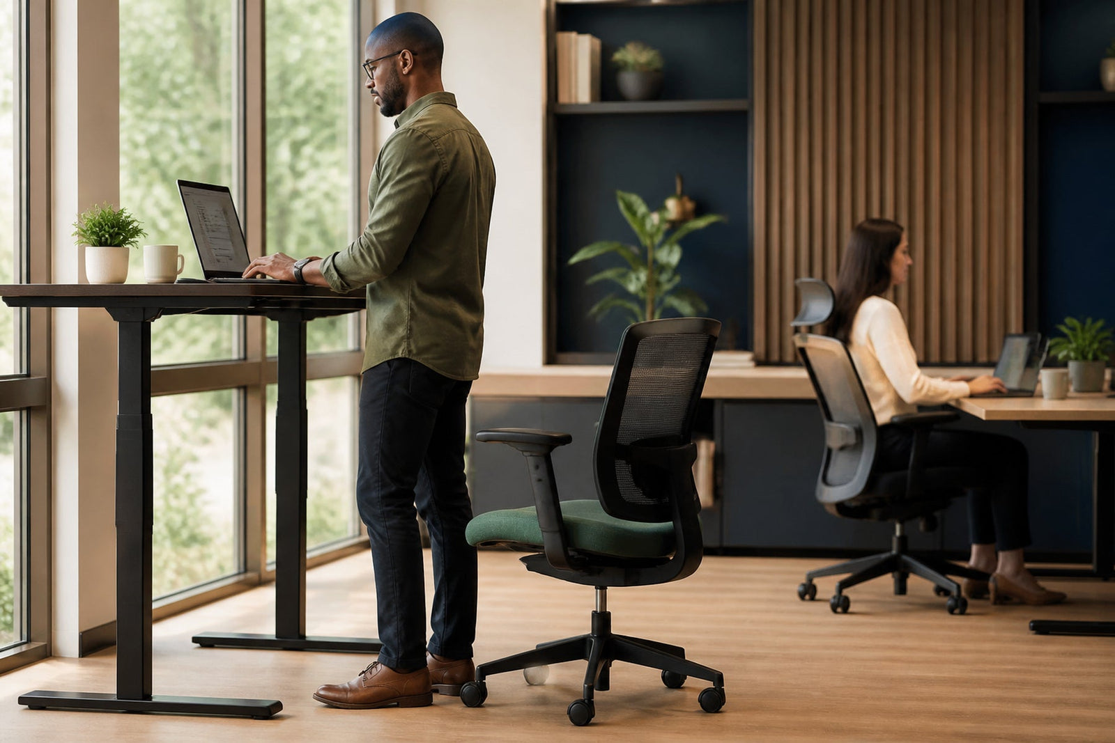Office Chairs South Africa: The Health Benefits of Sit‑Stand Seating – Office Stock workplace guide