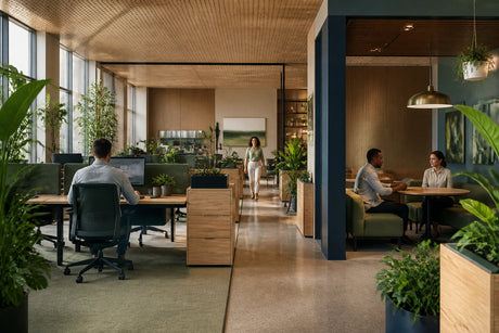 Office Furniture Trends in South Africa 2025: Sustainability & Biophilic Design for Modern Workspaces – Office Stock workplace guide