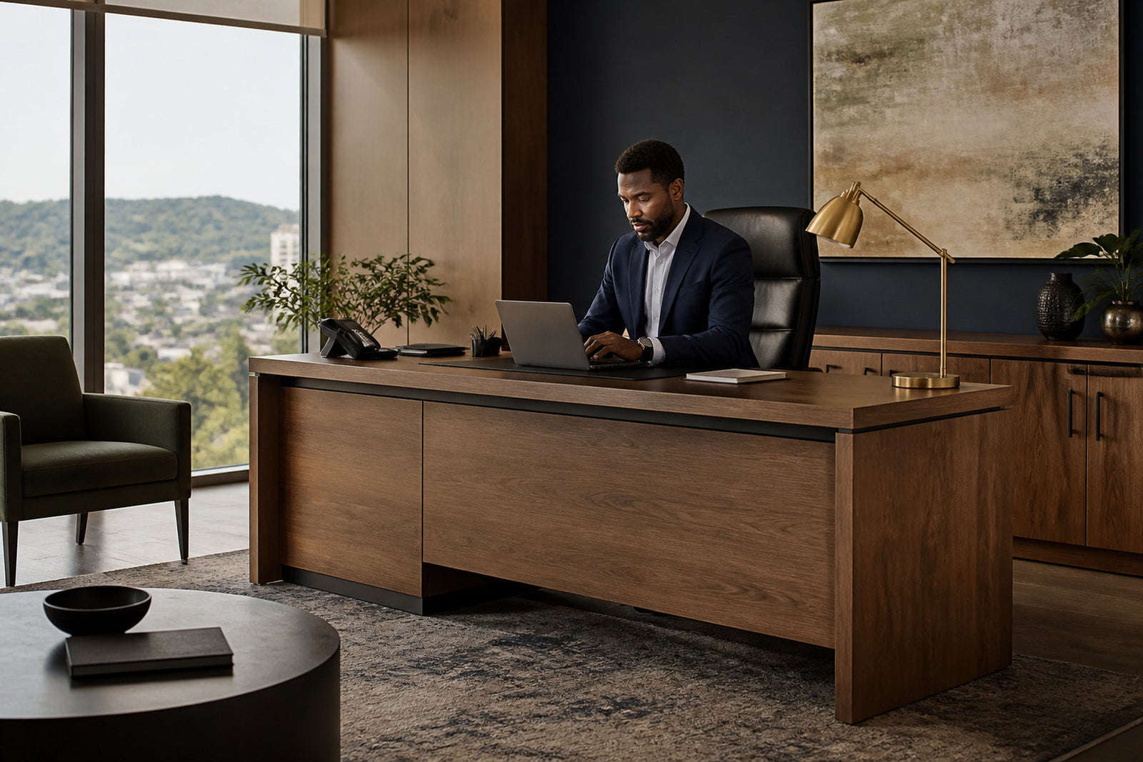 Veneer Executive Office Desks for South African Businesses 2025 – Office Stock workplace guide