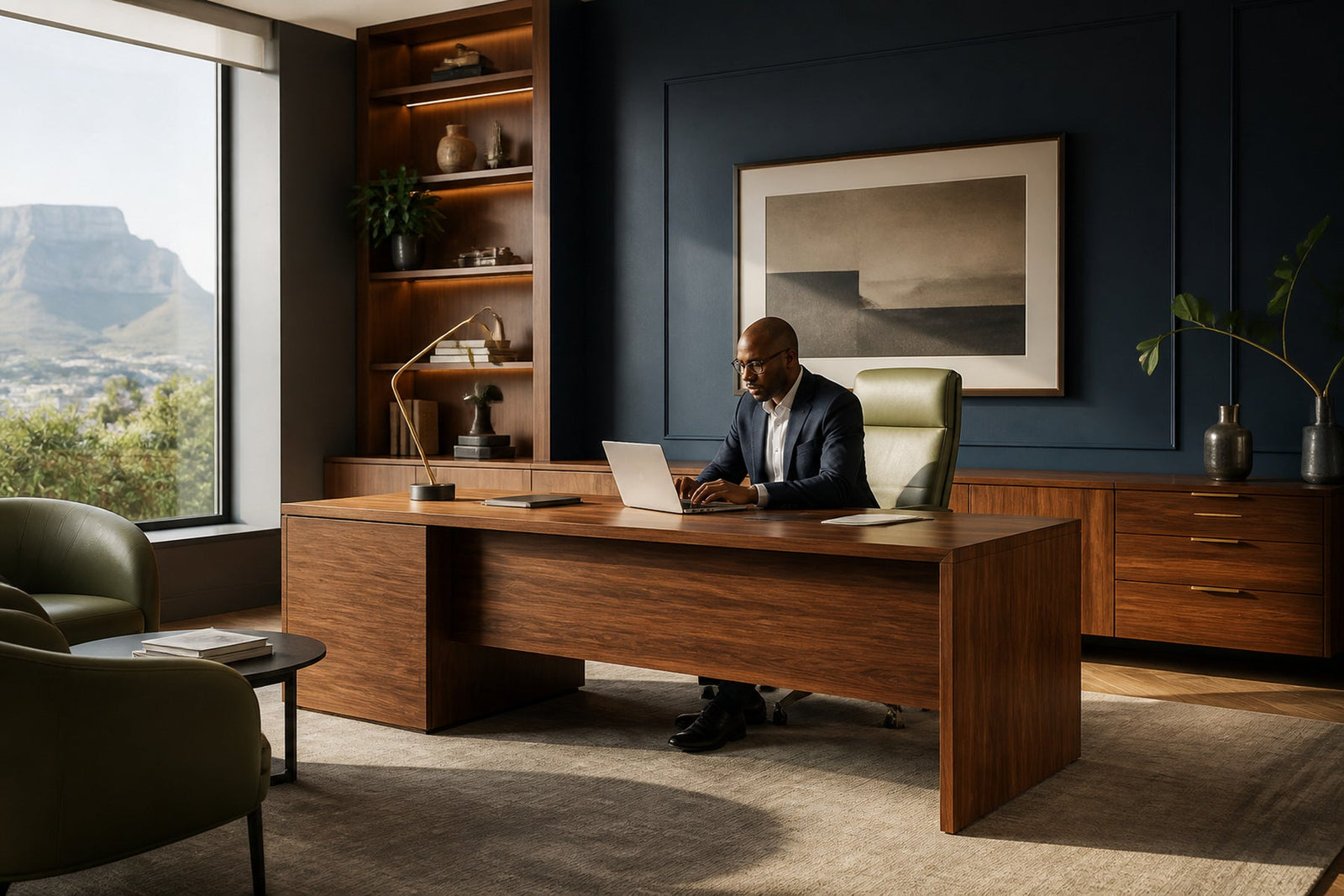 Veneer Executive Office Desks for Southern African Businesses 2025 – Office Stock workplace guide