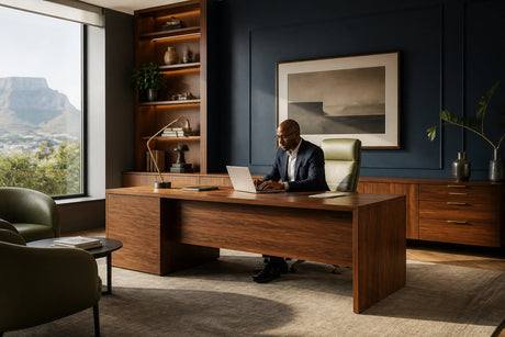 Veneer Executive Office Desks for Southern African Businesses 2025 – Office Stock workplace guide