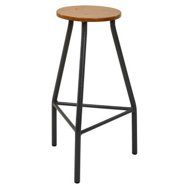 460 mm High Laboratory Stool - Supawood Seat