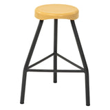 H15 Laboratory Stool 460mm - Plastic Seat