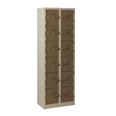 12 Tier – Twelve Compartment Factory Locker
