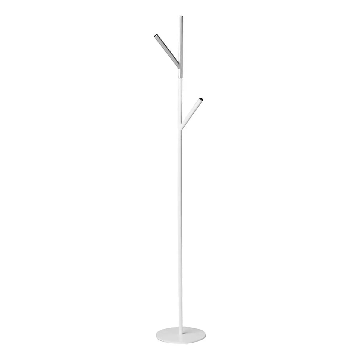 Y' Coat and Hat Double Stand with Two Tone Colour
