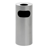 Stainless Steel Solid Standing Ashtray Litter Bin