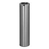 Wide Ashtray Litter Pillar with Ash Holder No Cut Out