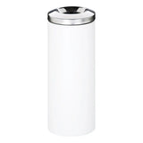 Life Innovation Stainless Steel Standing Litter Bin with Galvanised Bin Inner