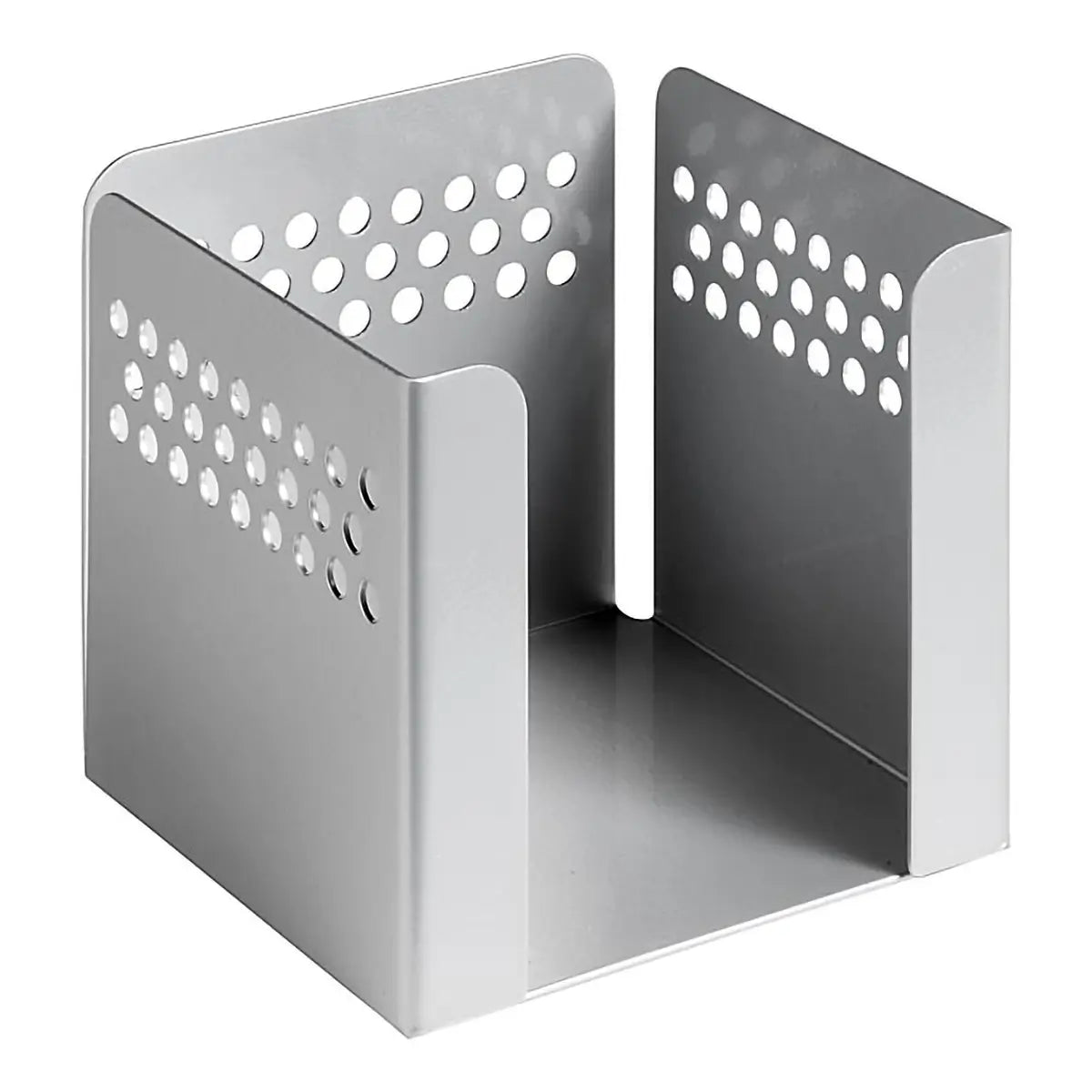 Perforated Steel Paper Cube Holder