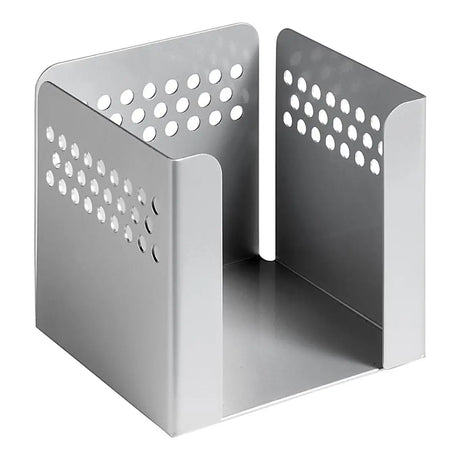 Perforated Steel Paper Cube Holder - Office Stock Group