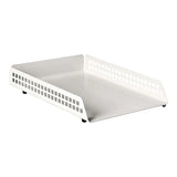 Square Punch Steel Single Letter Tray