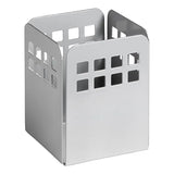 Square Punch Steel Pencil Cup