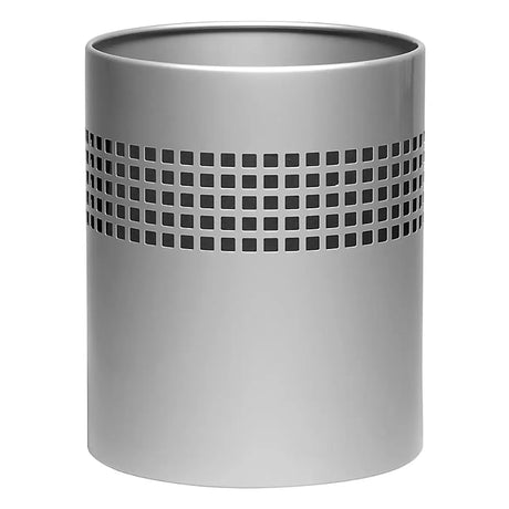 Square Punch Steel Waste Paper Bin - Office Stock Group