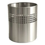 Square Punch Steel Waste Paper Bin