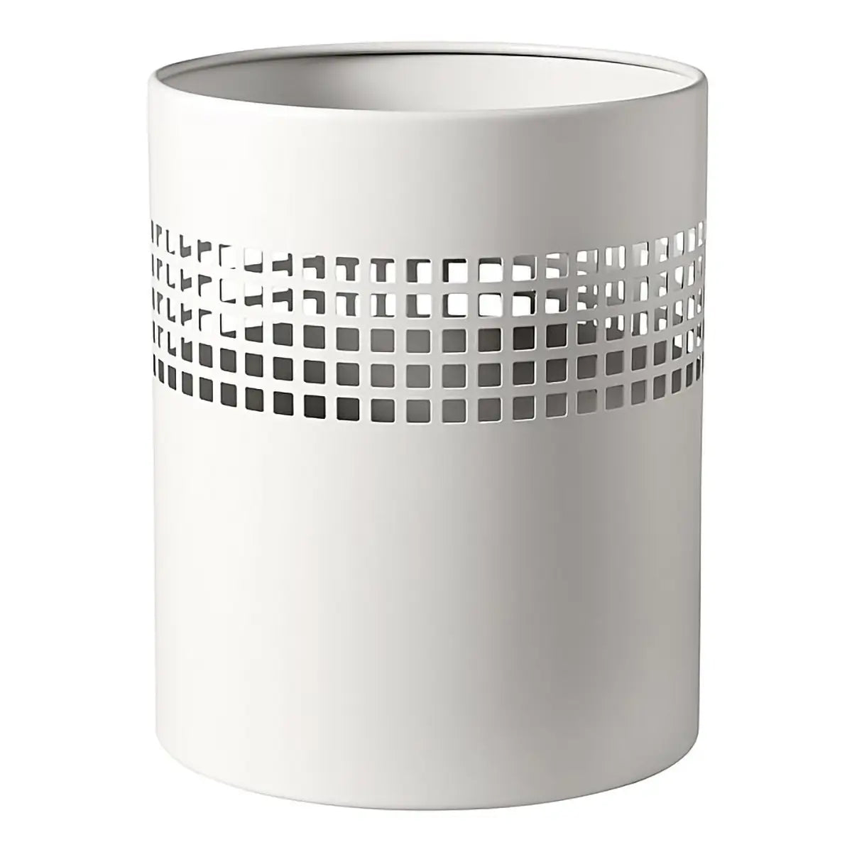 Square Punch Steel Waste Paper Bin