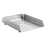 Fluted Steel Single Letter Tray