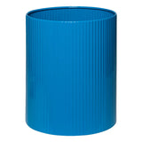 300mm Fluted Waste Paper Bin without Flip Top Lid