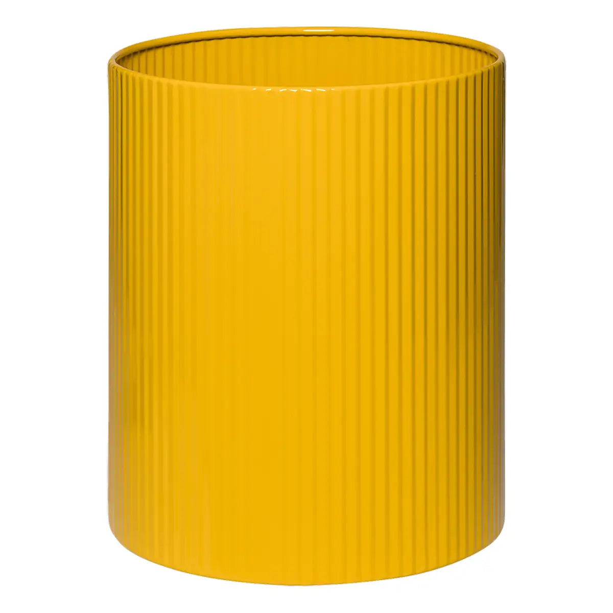 300mm Fluted Waste Paper Bin without Flip Top Lid