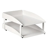 Modern Steel Two - Tier Letter Tray