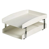 Life Steel Two - Tier Letter Tray