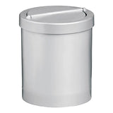 Plastic Waste Paper Bin with Flip Top Lid