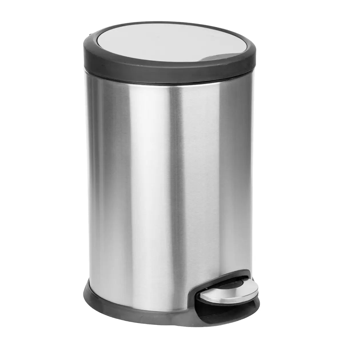 Pedal Polished Bathroom Bin