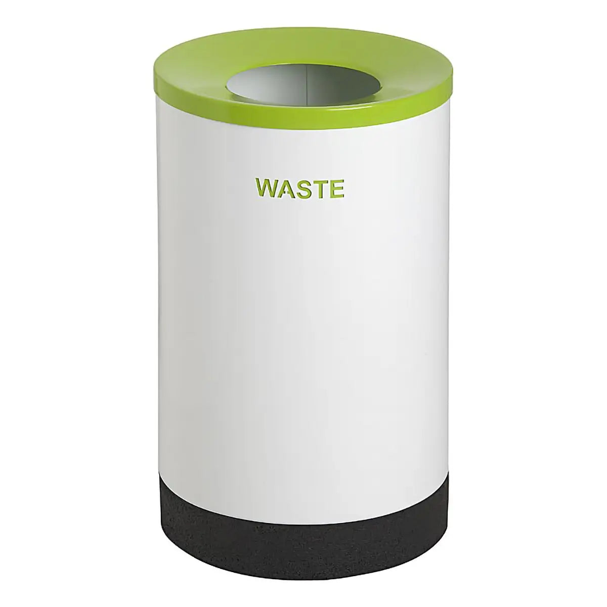 Single Round Recycle Bin with Printed Wording