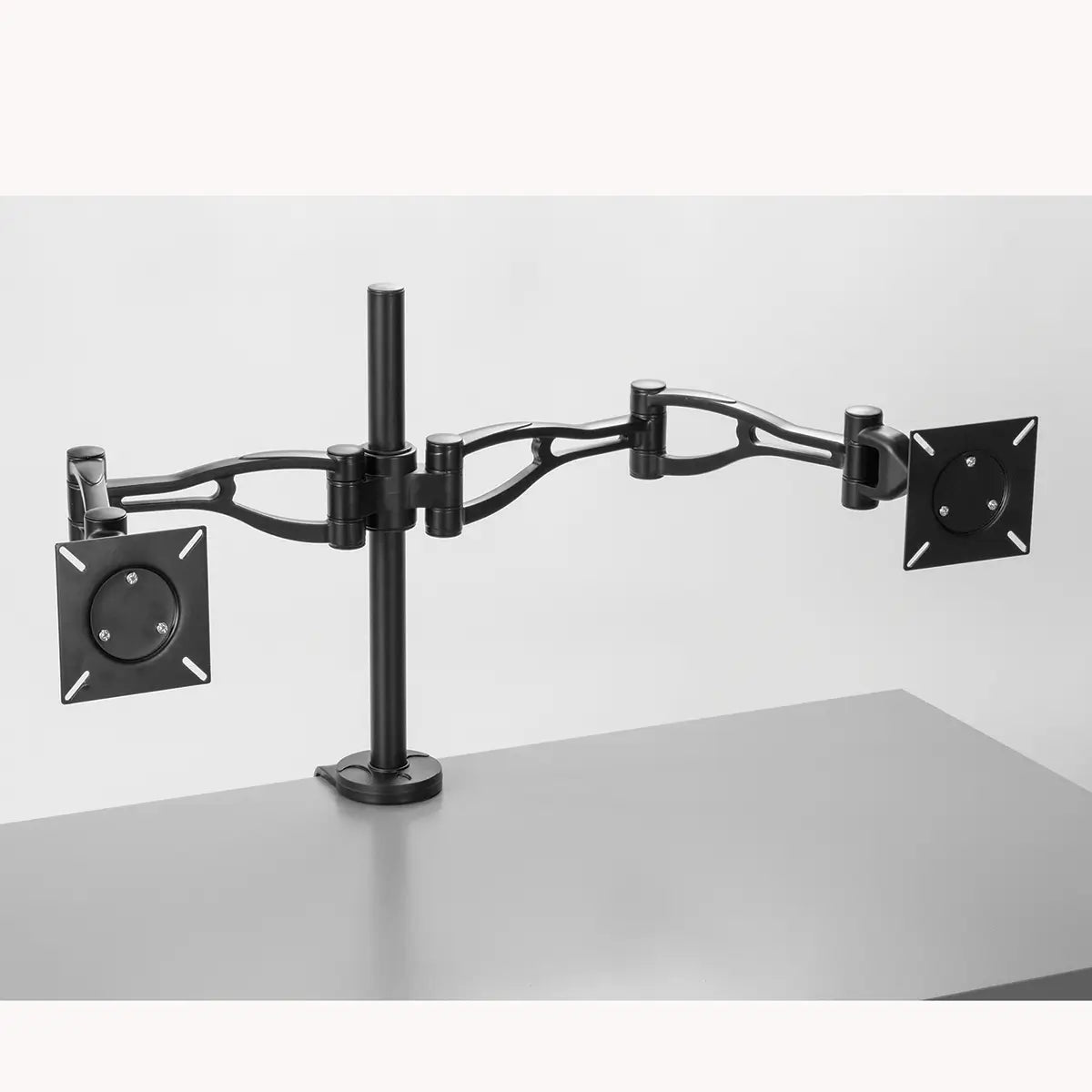 Static Dual Monitor Desktop Mount