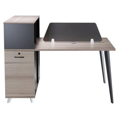 1400mm Two – Way Workstation with Modern Design
