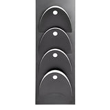 Wall Mounted D - Line Small Magazine Brochure Holder
