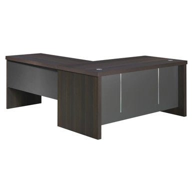 1600mm Straight Desk Shell with Optional l – Extension