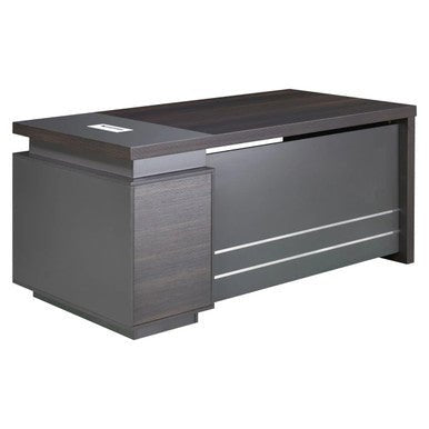 1600mm Straight Desk with Fixed Pedestal