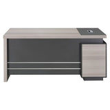 1600mm Straight Desk with Fixed Pedestal