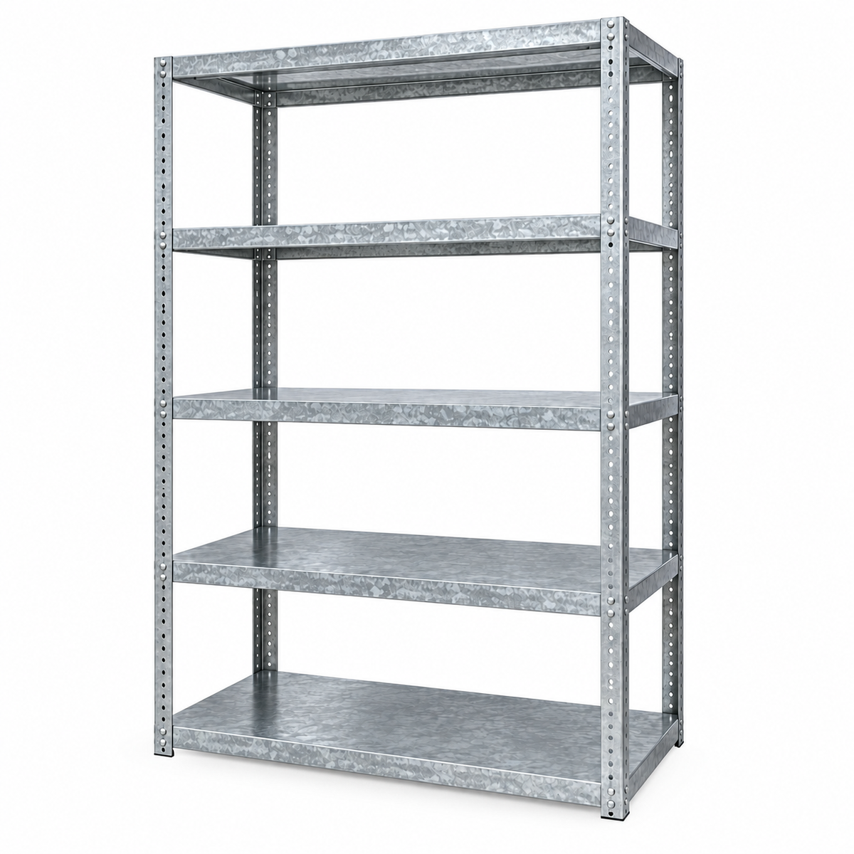 Bolted Open Steel Shelving Unit – 1900H × 910W × 380D mm