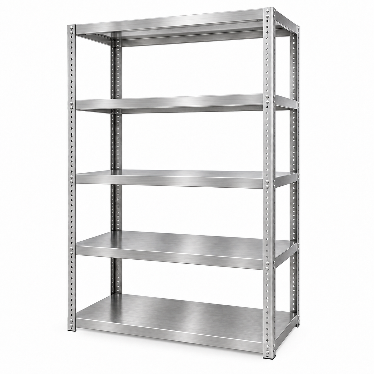 Bolted Open Steel Shelving Unit – 1900H × 910W × 450D mm
