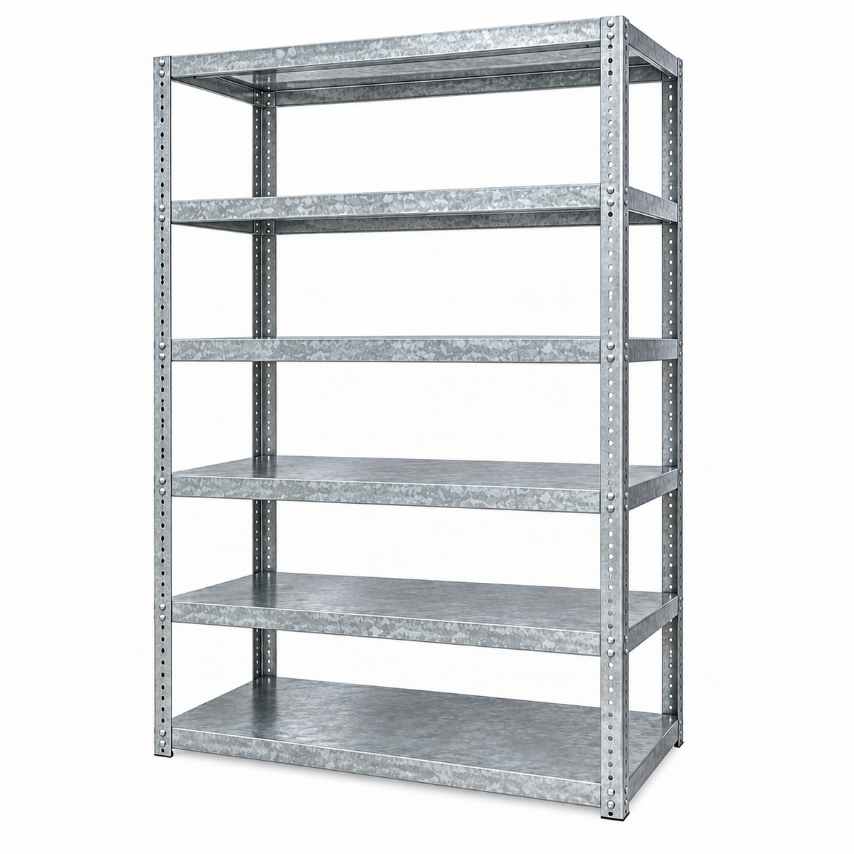 Bolted Open Steel Shelving Unit – 1900H × 910W × 450D mm