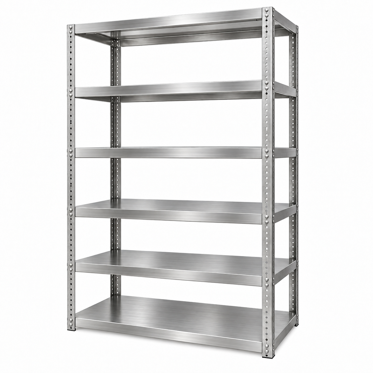 Bolted Open Steel Shelving Unit – 1900H × 910W × 450D mm